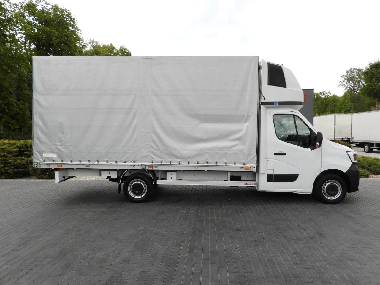 Tenteli kamyonet Renault MASTER  PRITSCHE PLANE 10 PALETTEN TEMPOMAT  A/C: fotoğraf 7