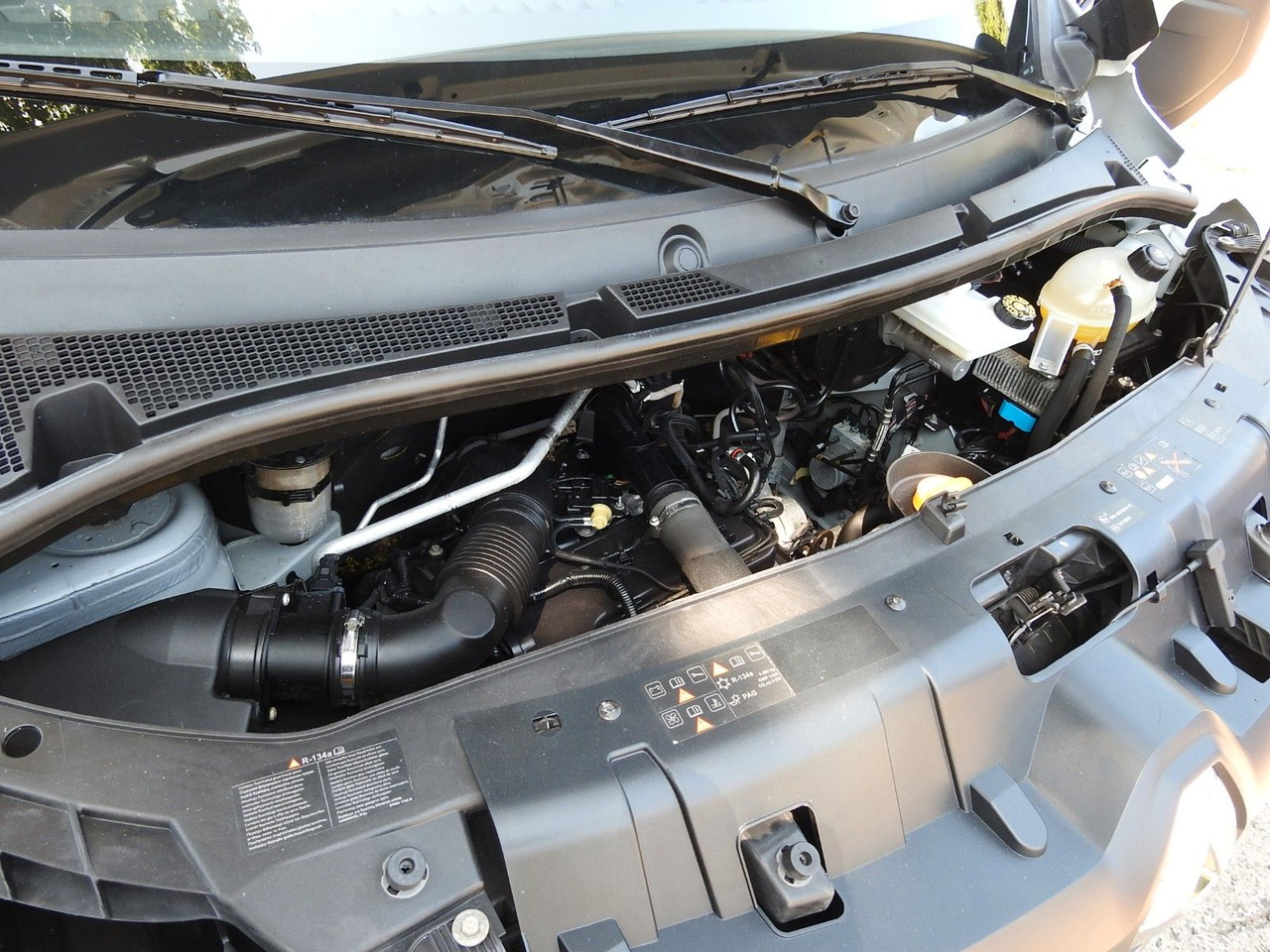 Tenteli kamyonet Renault MASTER  PRITSCHE PLANE 10 PALETTEN WEBASTO A/C: fotoğraf 21
