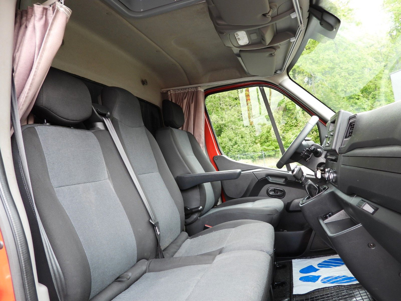 Tenteli kamyonet Renault MASTER  PRITSCHE PLANE 10 PALETTEN WEBASTO A/C: fotoğraf 27