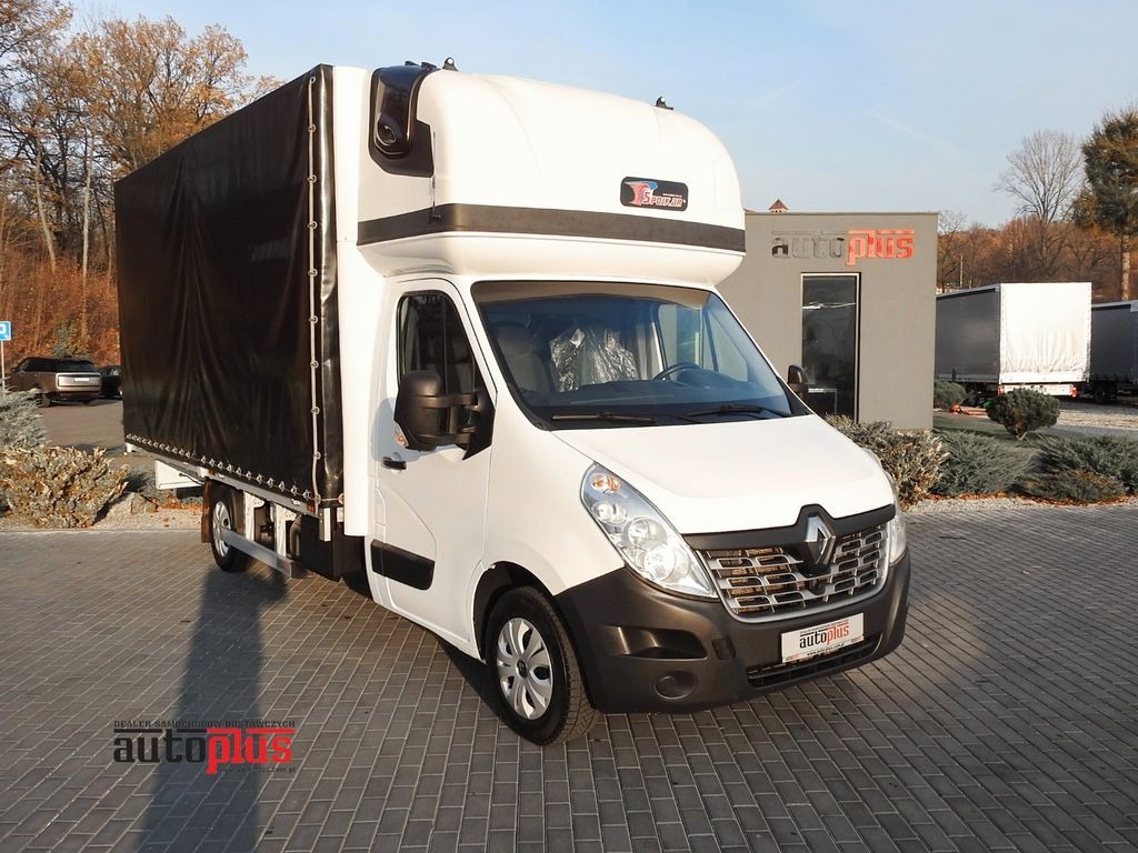 Renault MASTER PRITSCHE PLANE 10 PALETTEN WEBASTO A/C - Tenteli kamyonet: fotoğraf 1 Renault MASTER PRITSCHE PLANE 10 PALETTEN WEBASTO A/C - Tenteli kamyonet: fotoğraf 1