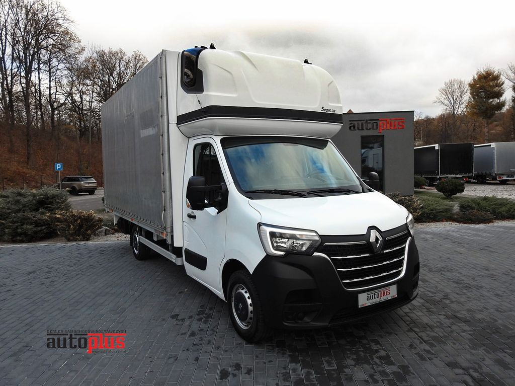 Renault MASTER PRITSCHE PLANE 10 PALETTEN WEBASTO A/C - Tenteli kamyonet: fotoğraf 1 Renault MASTER PRITSCHE PLANE 10 PALETTEN WEBASTO A/C - Tenteli kamyonet: fotoğraf 1