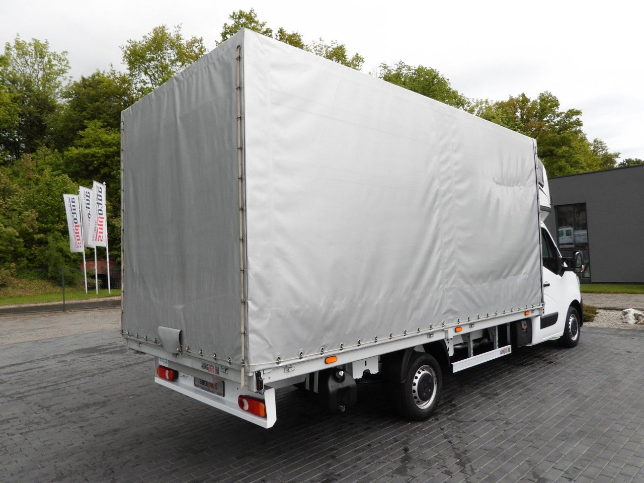 Tenteli kamyonet Renault MASTER  PRITSCHE PLANE 10 PALETTEN WEBASTO A/C: fotoğraf 13