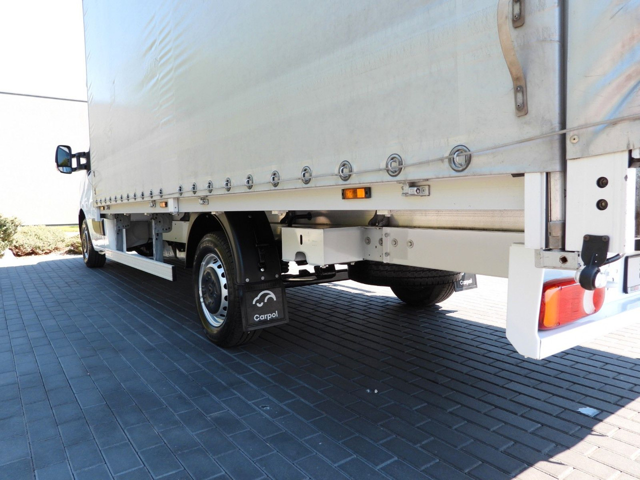 Tenteli kamyonet Renault MASTER  PRITSCHE PLANE 10 PALETTEN WEBASTO A/C: fotoğraf 17