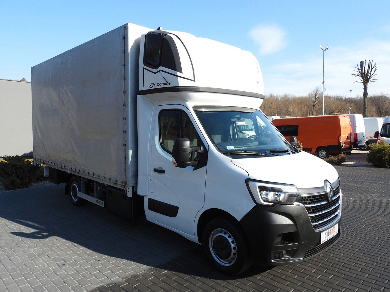 Renault MASTER PRITSCHE PLANE 10 PALETTEN WEBASTO - Tenteli kamyonet: fotoğraf 4 Renault MASTER PRITSCHE PLANE 10 PALETTEN WEBASTO - Tenteli kamyonet: fotoğraf 4
