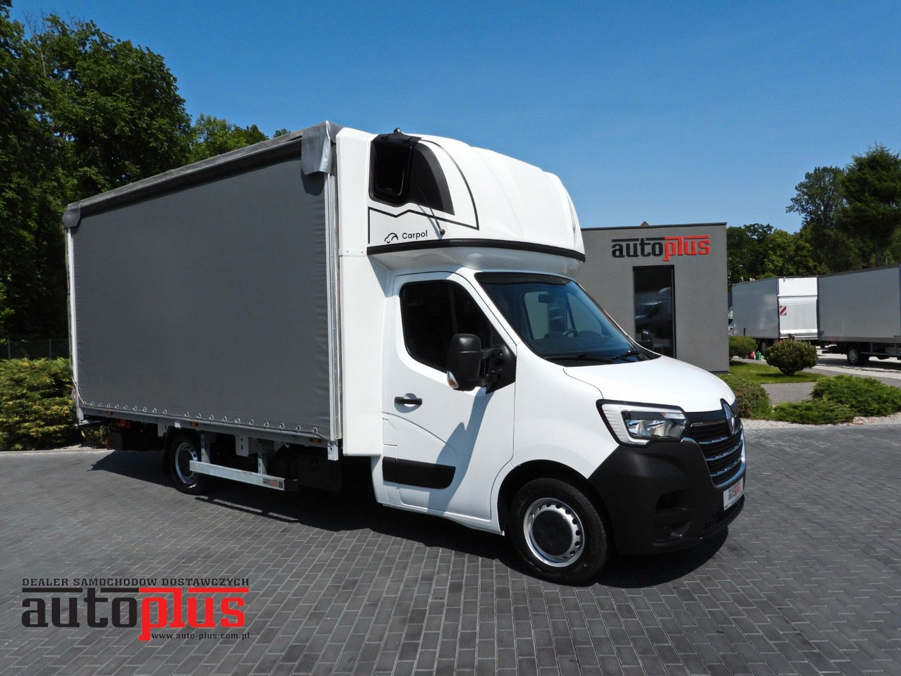 Renault MASTER PRITSCHE PLANE AUFZUG 10 PALETTEN WEBAST - Tenteli kamyonet: fotoğraf 1 Renault MASTER PRITSCHE PLANE AUFZUG 10 PALETTEN WEBAST - Tenteli kamyonet: fotoğraf 1
