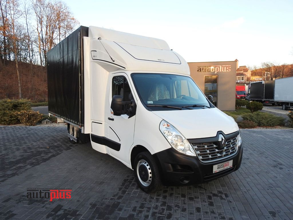 Renault RENAULT MASTER PLANDEKA 10 PALET AUTOMATIK A/C - Tenteli kamyonet, Çift kabin kamyonet: fotoğraf 1 Renault RENAULT MASTER PLANDEKA 10 PALET AUTOMATIK A/C - Tenteli kamyonet, Çift kabin kamyonet: fotoğraf 1