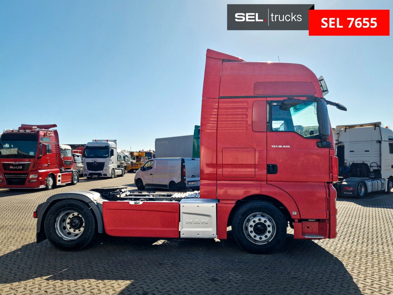 MAN TGX 18.420 4X2 BLS / Retarder /Xenon /Standklima - Çekici: fotoğraf 4 MAN TGX 18.420 4X2 BLS / Retarder /Xenon /Standklima - Çekici: fotoğraf 4