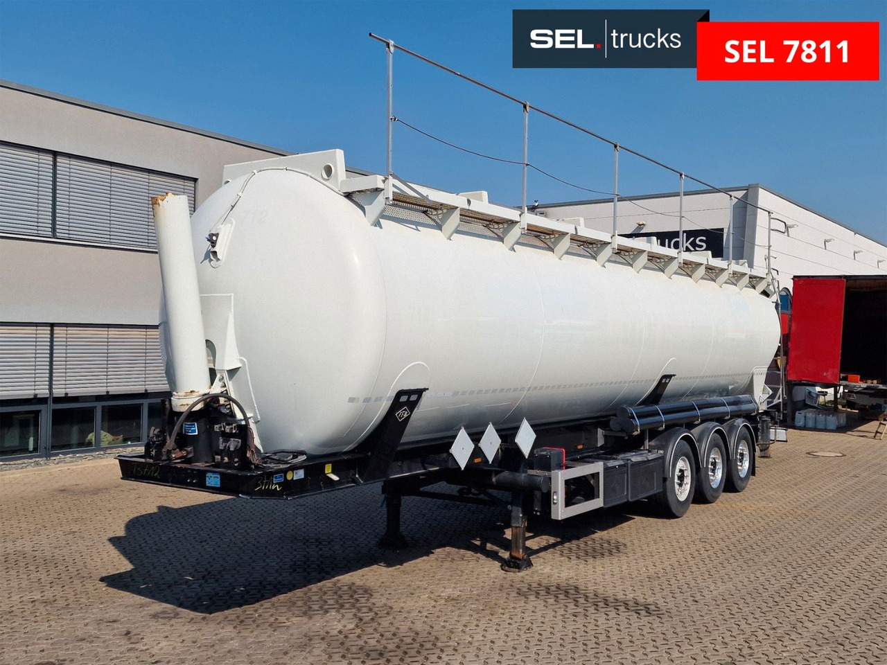 Feldbinder KIP 60/7300/A/2 / 60.000 l / Kippsilo - Silobas: fotoğraf 1 Feldbinder KIP 60/7300/A/2 / 60.000 l / Kippsilo - Silobas: fotoğraf 1
