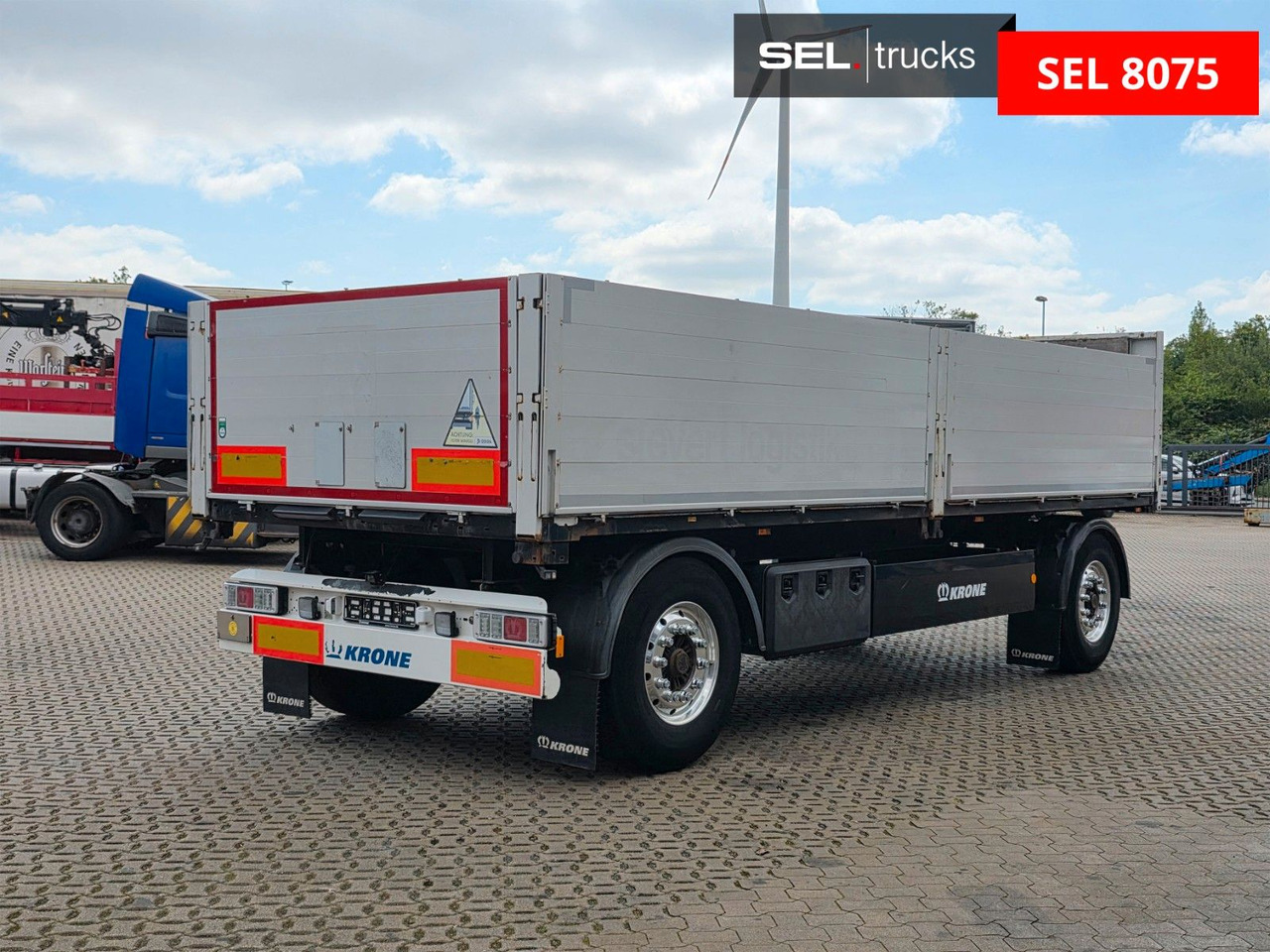 Krone AZ / Baustoff / 40 mm - Platform/ Açık kasa römork: fotoğraf 4 Krone AZ / Baustoff / 40 mm - Platform/ Açık kasa römork: fotoğraf 4