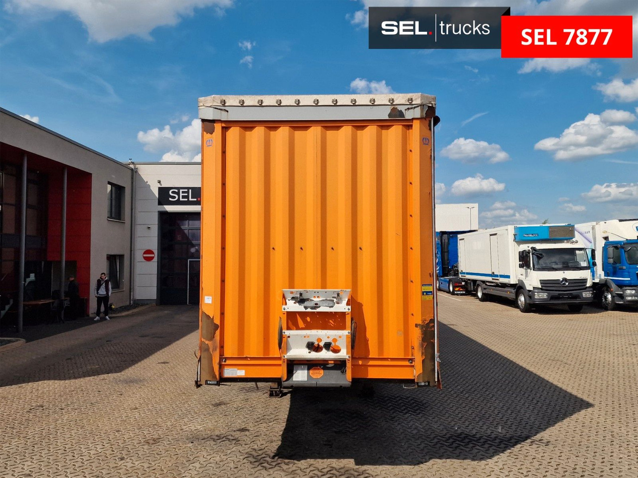 Krone SD / Hubdach / EDSCHA / Mega - Tenteli dorse: fotoğraf 2 Krone SD / Hubdach / EDSCHA / Mega - Tenteli dorse: fotoğraf 2