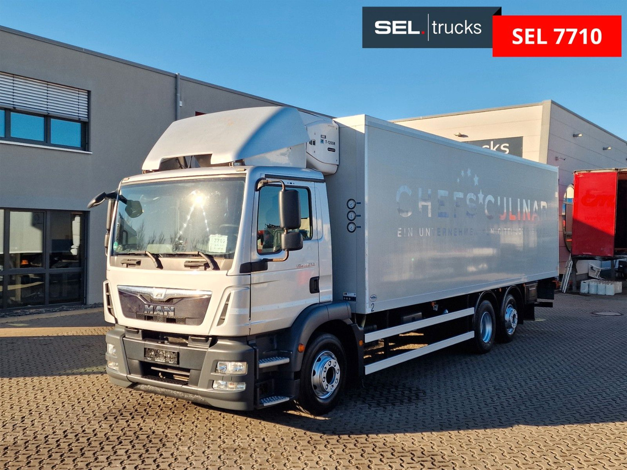 MAN TGM 22.290 6X2-4 LL / Ladebordwand / Thermo King - Refrijeratör kamyon: fotoğraf 1 MAN TGM 22.290 6X2-4 LL / Ladebordwand / Thermo King - Refrijeratör kamyon: fotoğraf 1