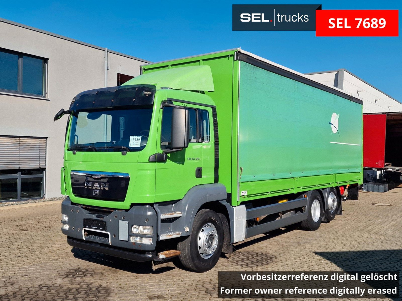 MAN TGS 26.360 6X2-2 BL / Ladebordwand / Aluklappen - Tenteli kamyon: fotoğraf 1 MAN TGS 26.360 6X2-2 BL / Ladebordwand / Aluklappen - Tenteli kamyon: fotoğraf 1