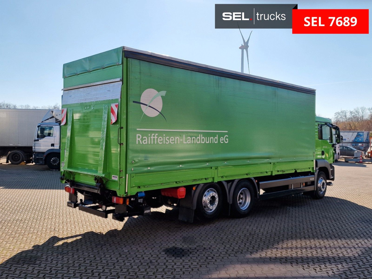 MAN TGS 26.360 6X2-2 BL / Ladebordwand / Aluklappen - Tenteli kamyon: fotoğraf 5 MAN TGS 26.360 6X2-2 BL / Ladebordwand / Aluklappen - Tenteli kamyon: fotoğraf 5