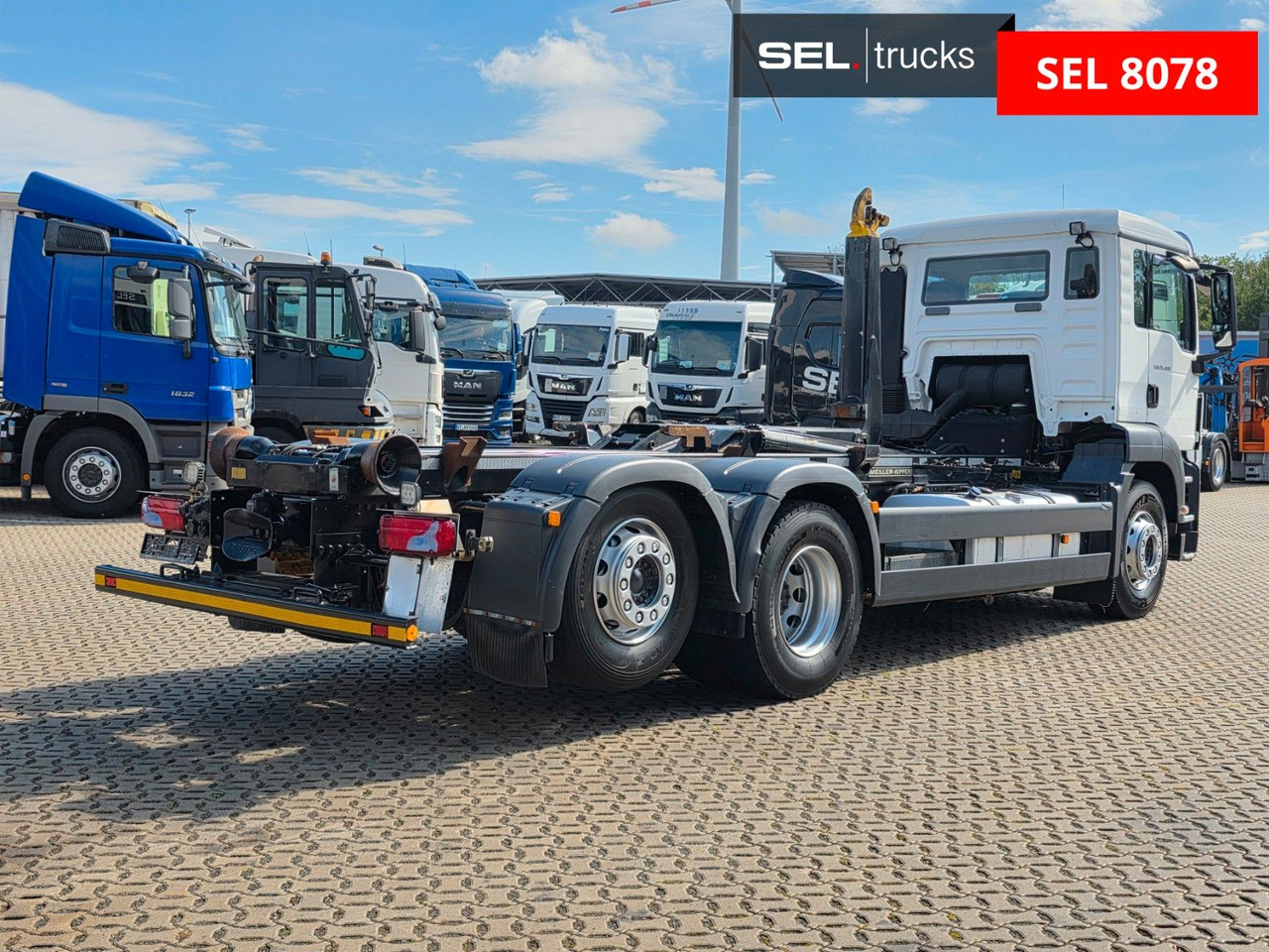MAN TGS 26.400 6x2-2 BL / F.X. Meiller / ADR AT - Kancalı yükleyici kamyon: fotoğraf 5 MAN TGS 26.400 6x2-2 BL / F.X. Meiller / ADR AT - Kancalı yükleyici kamyon: fotoğraf 5