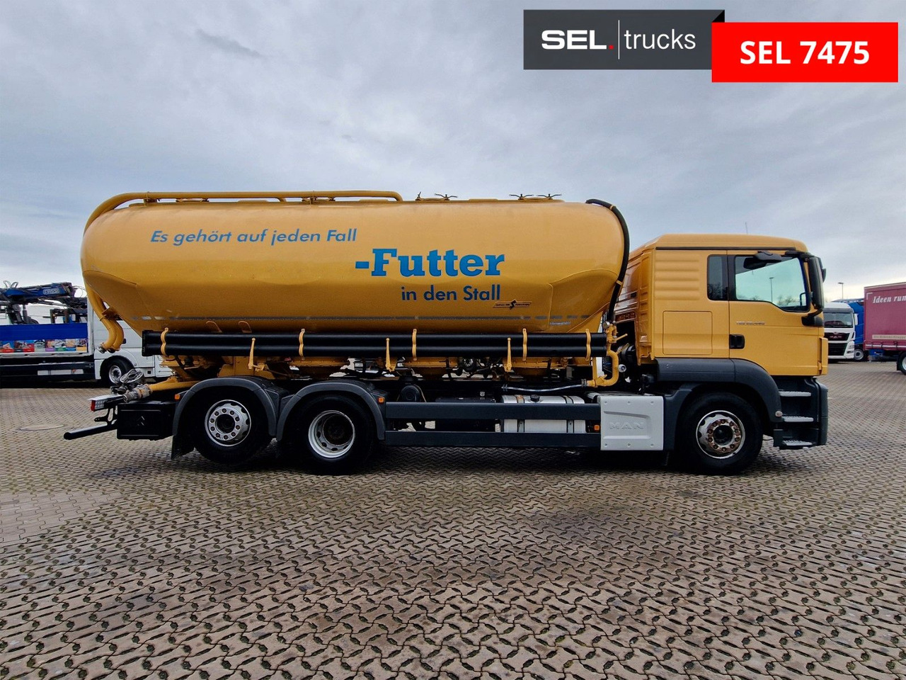 MAN TGS 26.440 6X2-4 LL / SILO / ZF Int. / Spitzer / - Tanker kamyon: fotoğraf 3 MAN TGS 26.440 6X2-4 LL / SILO / ZF Int. / Spitzer / - Tanker kamyon: fotoğraf 3