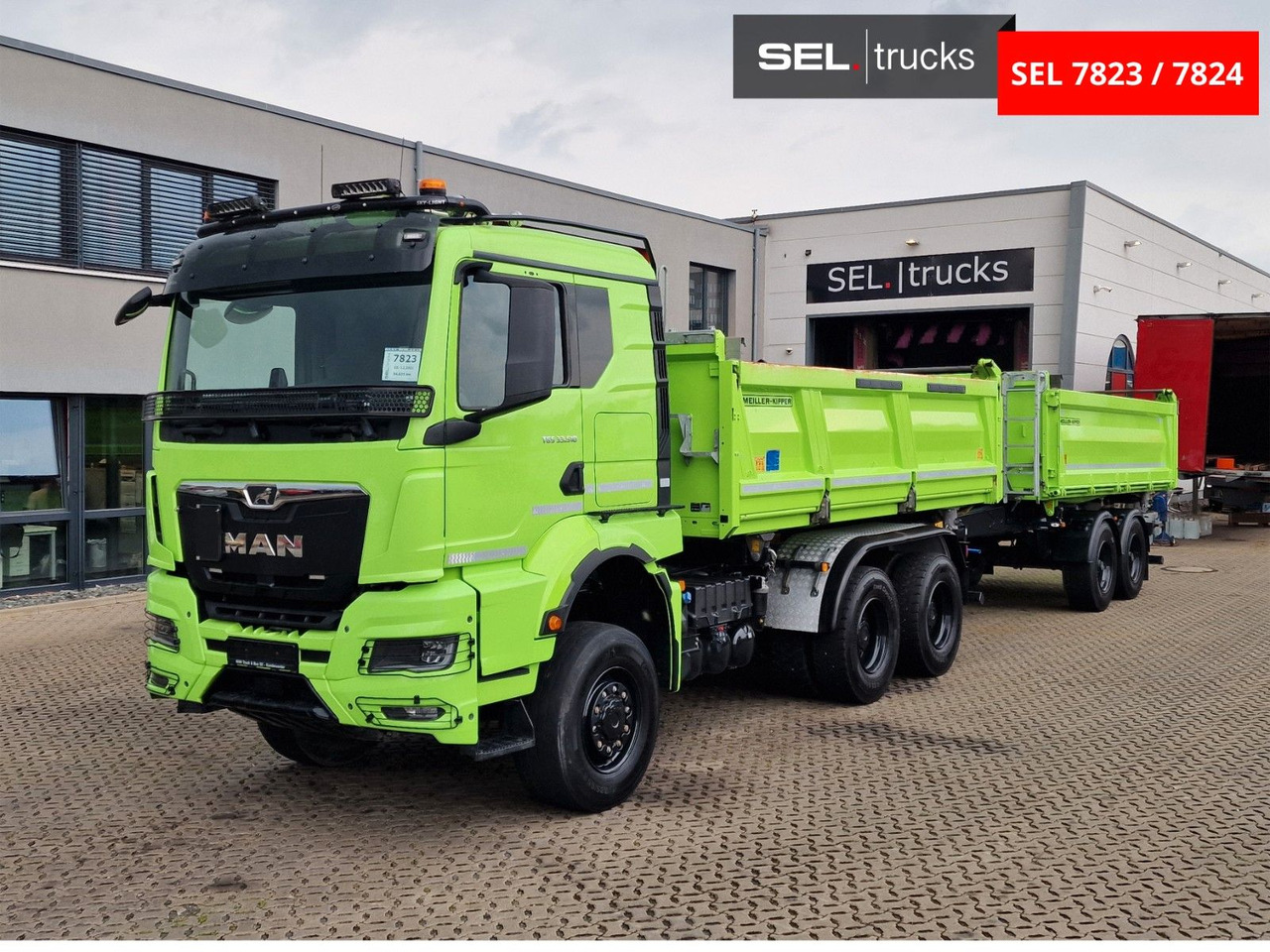 MAN TGS 33.510 6x6 BL CH /Dreiseitenkipper /6x6 / 6D - Damperli kamyon: fotoğraf 4 MAN TGS 33.510 6x6 BL CH /Dreiseitenkipper /6x6 / 6D - Damperli kamyon: fotoğraf 4