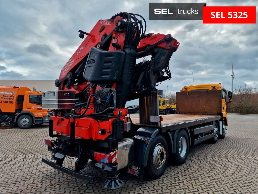 MAN TGS 35.480 8X4H-6 BL / Intarder / FASSI F560 MAN TGS 35.480 8X4H-6 BL / Intarder / FASSI F560 - Vinçli kamyon: fotoğraf 5 MAN TGS 35.480 8X4H-6 BL / Intarder / FASSI F560 MAN TGS 35.480 8X4H-6 BL / Intarder / FASSI F560 - Vinçli kamyon: fotoğraf 5