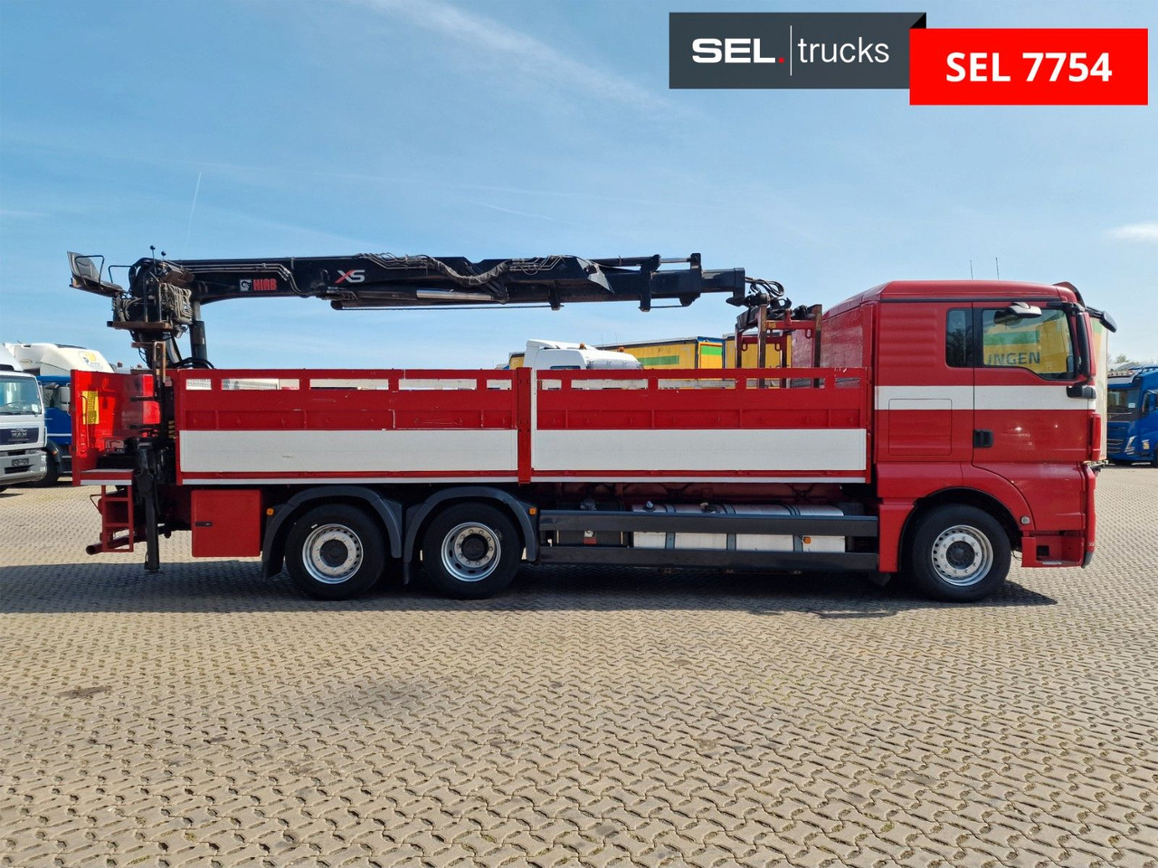 MAN TGX 26.400 6x2-2 BL/ Intarder / HIAB / Lenkachse - Vinçli kamyon: fotoğraf 4 MAN TGX 26.400 6x2-2 BL/ Intarder / HIAB / Lenkachse - Vinçli kamyon: fotoğraf 4