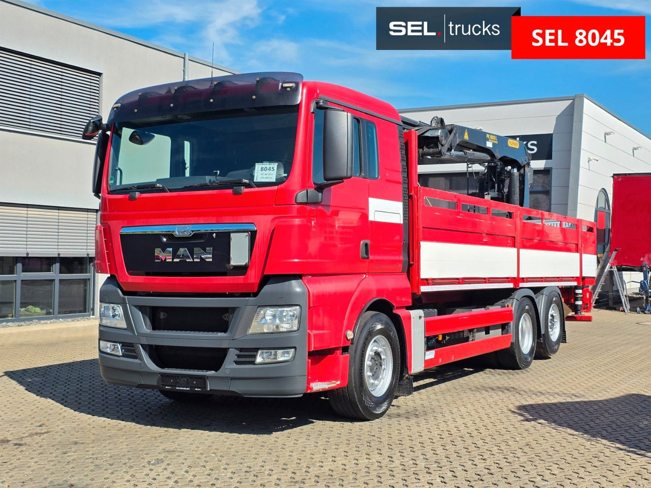MAN TGX 26.400 6x2-2 LL / Ohne Fernbed. / Lenkachse - Vinçli kamyon: fotoğraf 1 MAN TGX 26.400 6x2-2 LL / Ohne Fernbed. / Lenkachse - Vinçli kamyon: fotoğraf 1