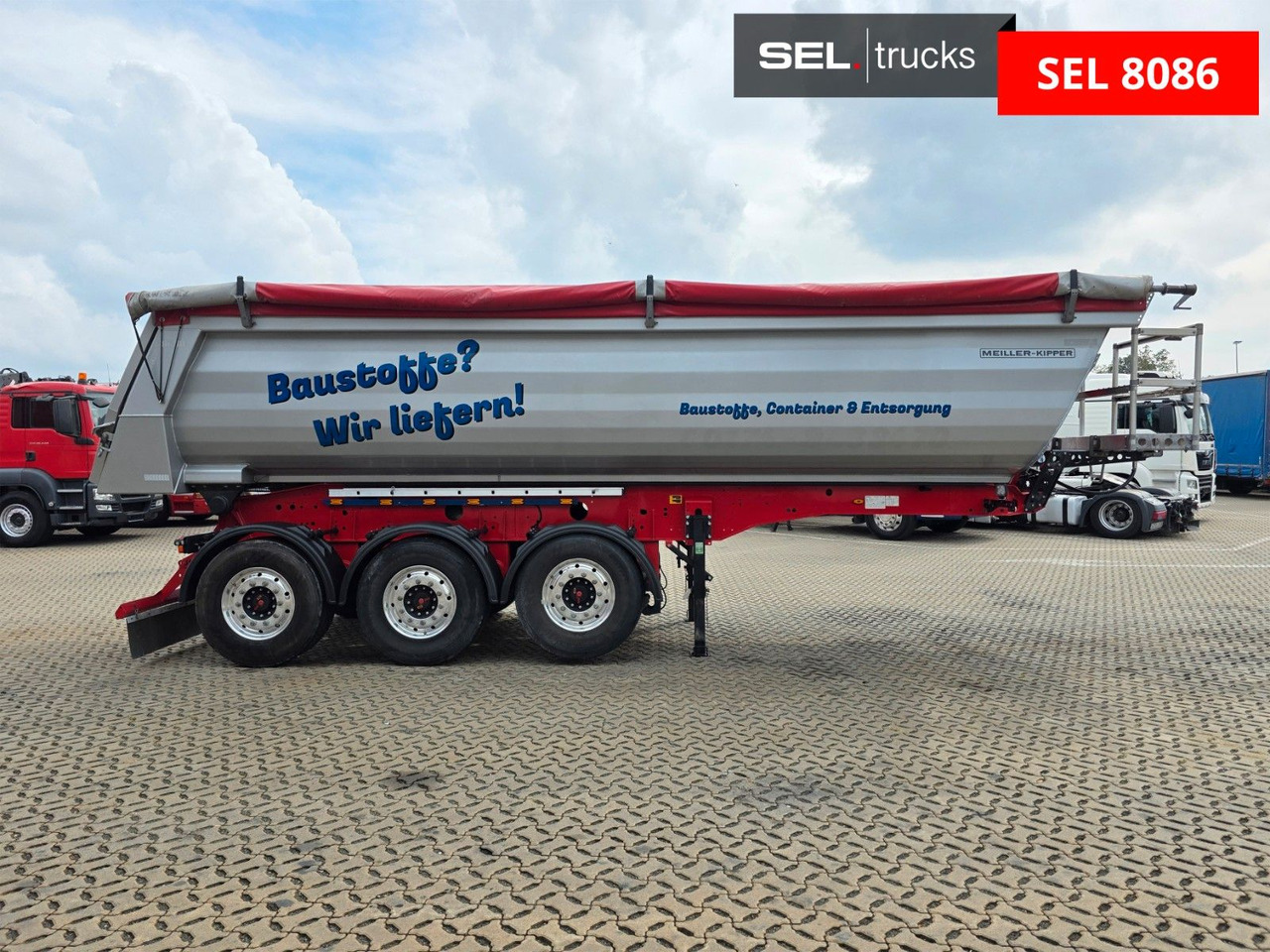 Meiller KISA3 / Alu-Felgen / Liftachse - Damperli dorse: fotoğraf 5 Meiller KISA3 / Alu-Felgen / Liftachse - Damperli dorse: fotoğraf 5