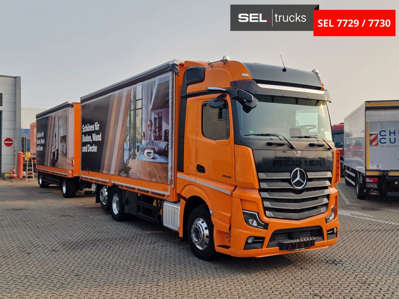 Mercedes-Benz Actros 2548 / Retarder / Euro 6E / Aluklappen - Tenteli kamyon: fotoğraf 3 Mercedes-Benz Actros 2548 / Retarder / Euro 6E / Aluklappen - Tenteli kamyon: fotoğraf 3
