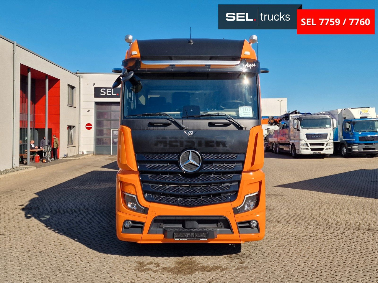 Mercedes-Benz Actros 2548 / Retarder / Euro 6E / Aluklappen - Tenteli kamyon: fotoğraf 2 Mercedes-Benz Actros 2548 / Retarder / Euro 6E / Aluklappen - Tenteli kamyon: fotoğraf 2