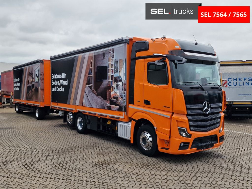 Mercedes-Benz Actros 2548 / Retarder Mercedes-Benz Actros 2548 / Retarder - Tenteli kamyon: fotoğraf 3 Mercedes-Benz Actros 2548 / Retarder Mercedes-Benz Actros 2548 / Retarder - Tenteli kamyon: fotoğraf 3