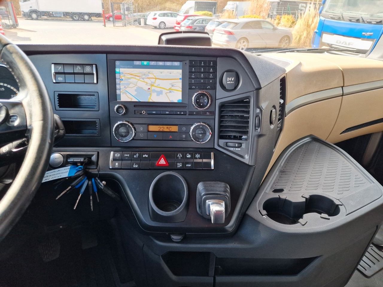 Kancalı yükleyici kamyon Mercedes-Benz Actros 2551 / Retarder / Standklima / Xenon: fotoğraf 23