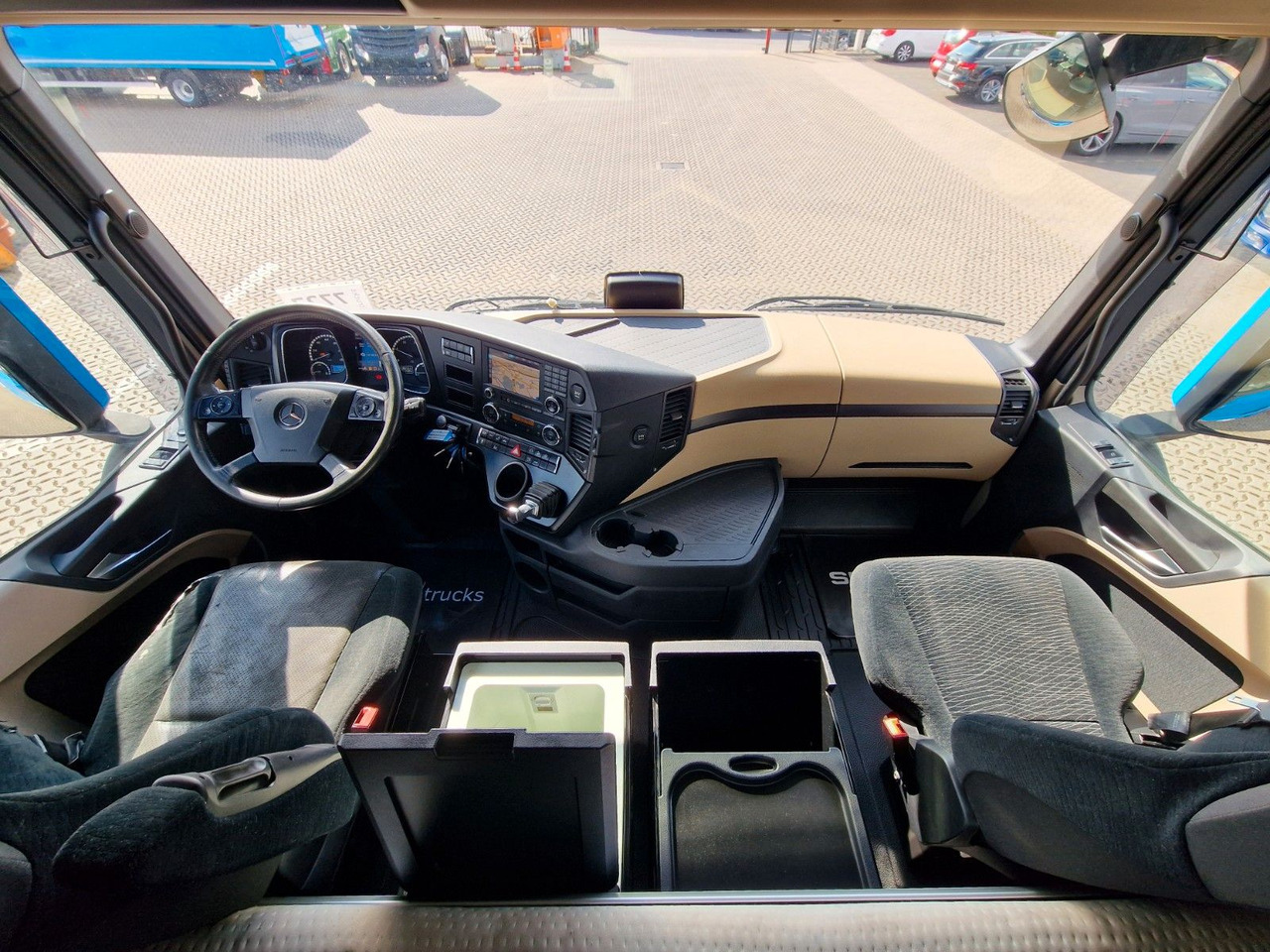 Kancalı yükleyici kamyon Mercedes-Benz Actros 2551 / Retarder / Standklima / Xenon: fotoğraf 21