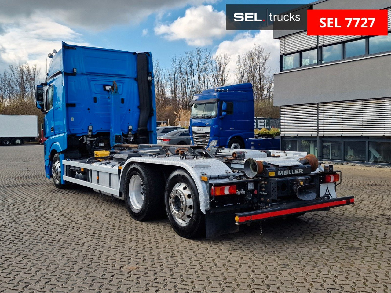 Kancalı yükleyici kamyon Mercedes-Benz Actros 2551 / Retarder / Standklima / Xenon: fotoğraf 7