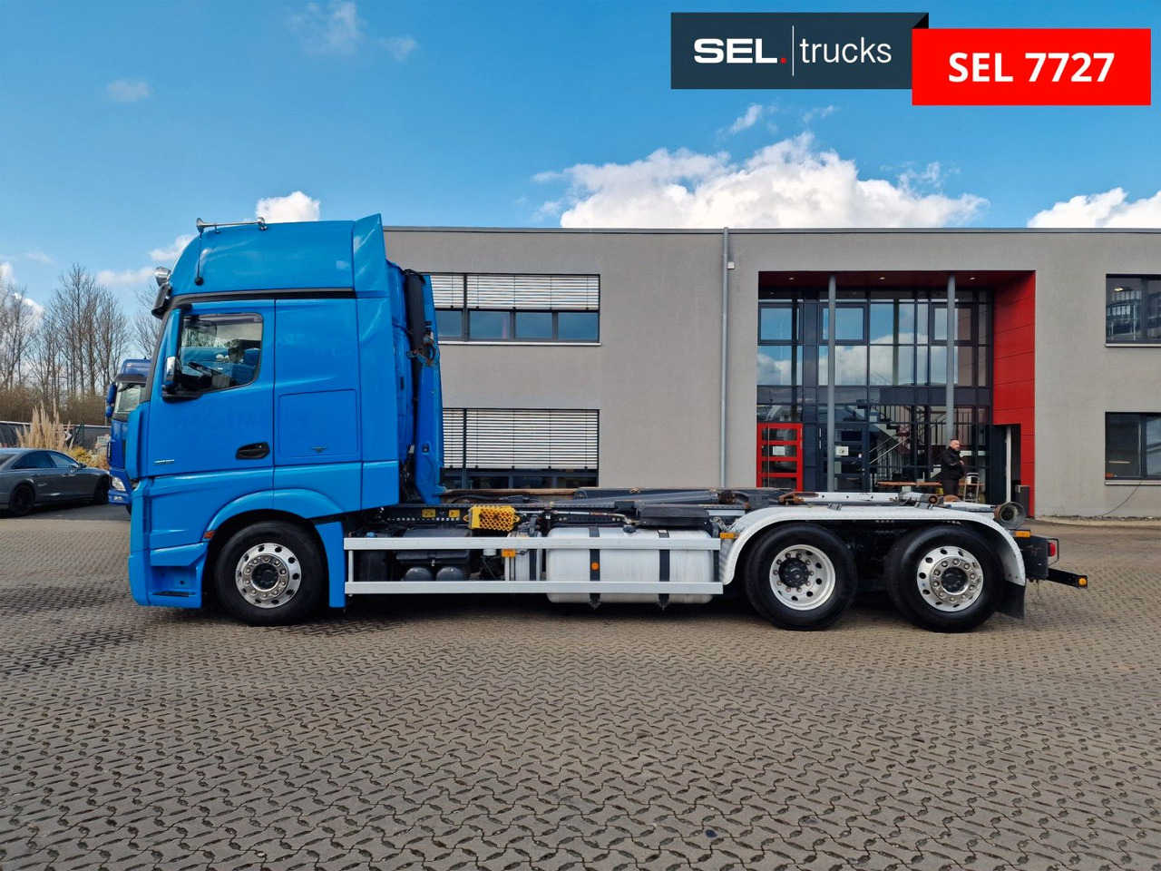 Kancalı yükleyici kamyon Mercedes-Benz Actros 2551 / Retarder / Standklima / Xenon: fotoğraf 8