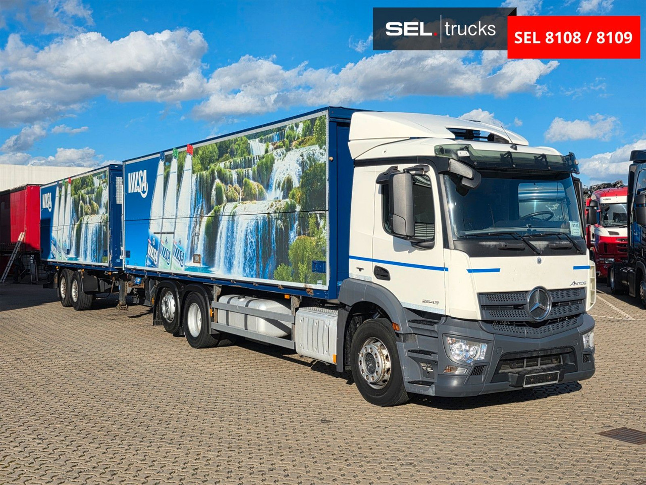 Mercedes-Benz Antos 2543 / Ldbw / Lenkachse / Liftachse - Taşınması içecek kamyon: fotoğraf 3 Mercedes-Benz Antos 2543 / Ldbw / Lenkachse / Liftachse - Taşınması içecek kamyon: fotoğraf 3
