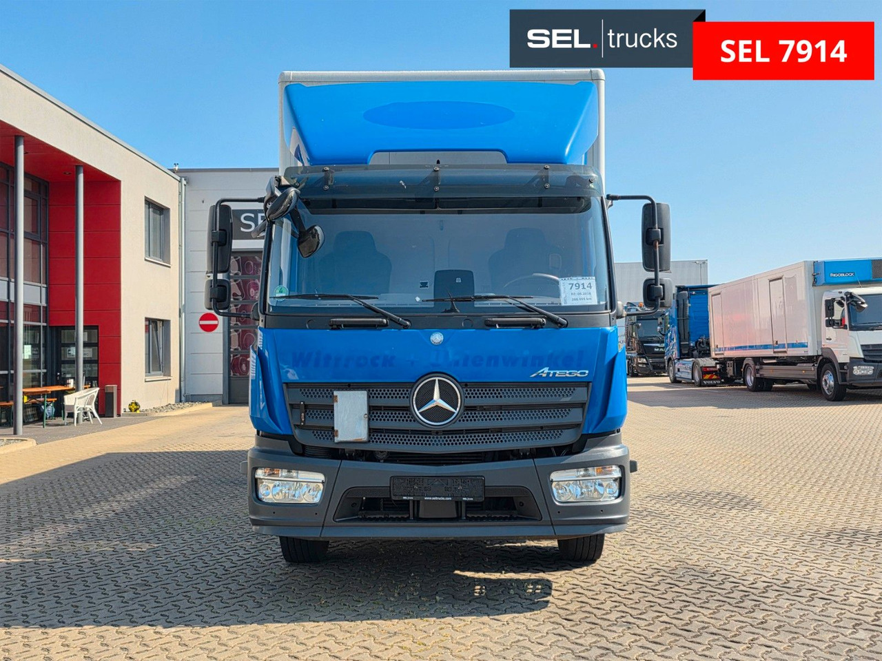Mercedes-Benz Atego 1324 / Ladebordwand - Kapalı kasa kamyon: fotoğraf 2 Mercedes-Benz Atego 1324 / Ladebordwand - Kapalı kasa kamyon: fotoğraf 2