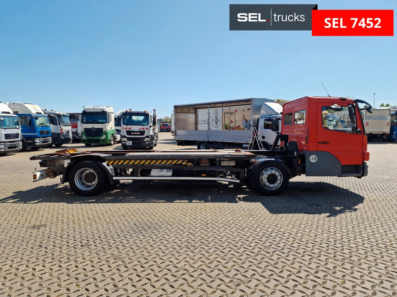 Mercedes-Benz KAMAG WBH 25 / Umsetzer / Wiesel / Rangierer - Konteynır taşıyıcı/ Yedek karoser kamyon: fotoğraf 4 Mercedes-Benz KAMAG WBH 25 / Umsetzer / Wiesel / Rangierer - Konteynır taşıyıcı/ Yedek karoser kamyon: fotoğraf 4