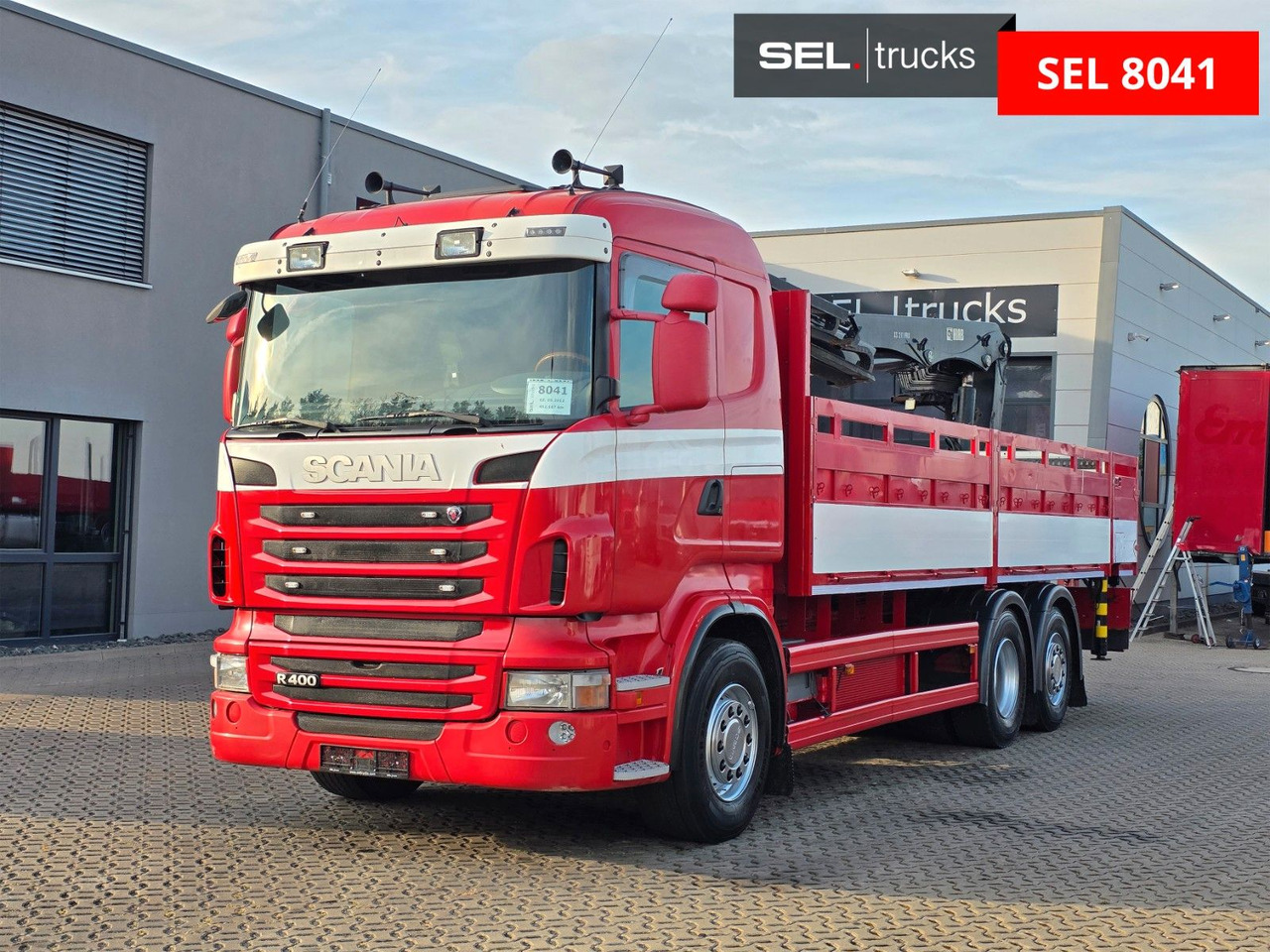 Scania R400 LB6X2*4HNB / Retarder / HIAB / Lenkachse - Vinçli kamyon: fotoğraf 1 Scania R400 LB6X2*4HNB / Retarder / HIAB / Lenkachse - Vinçli kamyon: fotoğraf 1