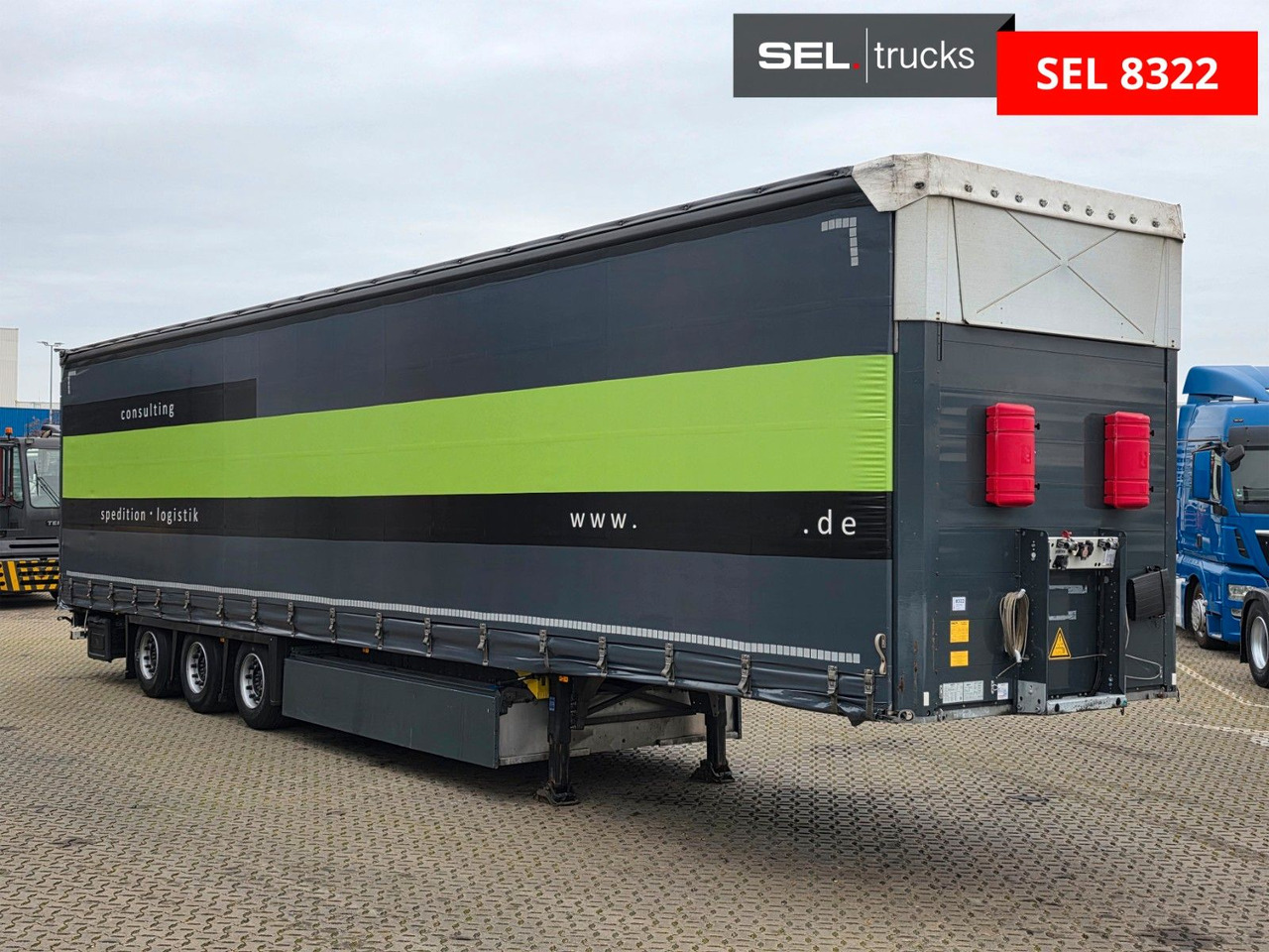Schmitz Cargobull SCS 24/L 13.62 Mega / Palettenkasten - Tenteli dorse: fotoğraf 3 Schmitz Cargobull SCS 24/L 13.62 Mega / Palettenkasten - Tenteli dorse: fotoğraf 3