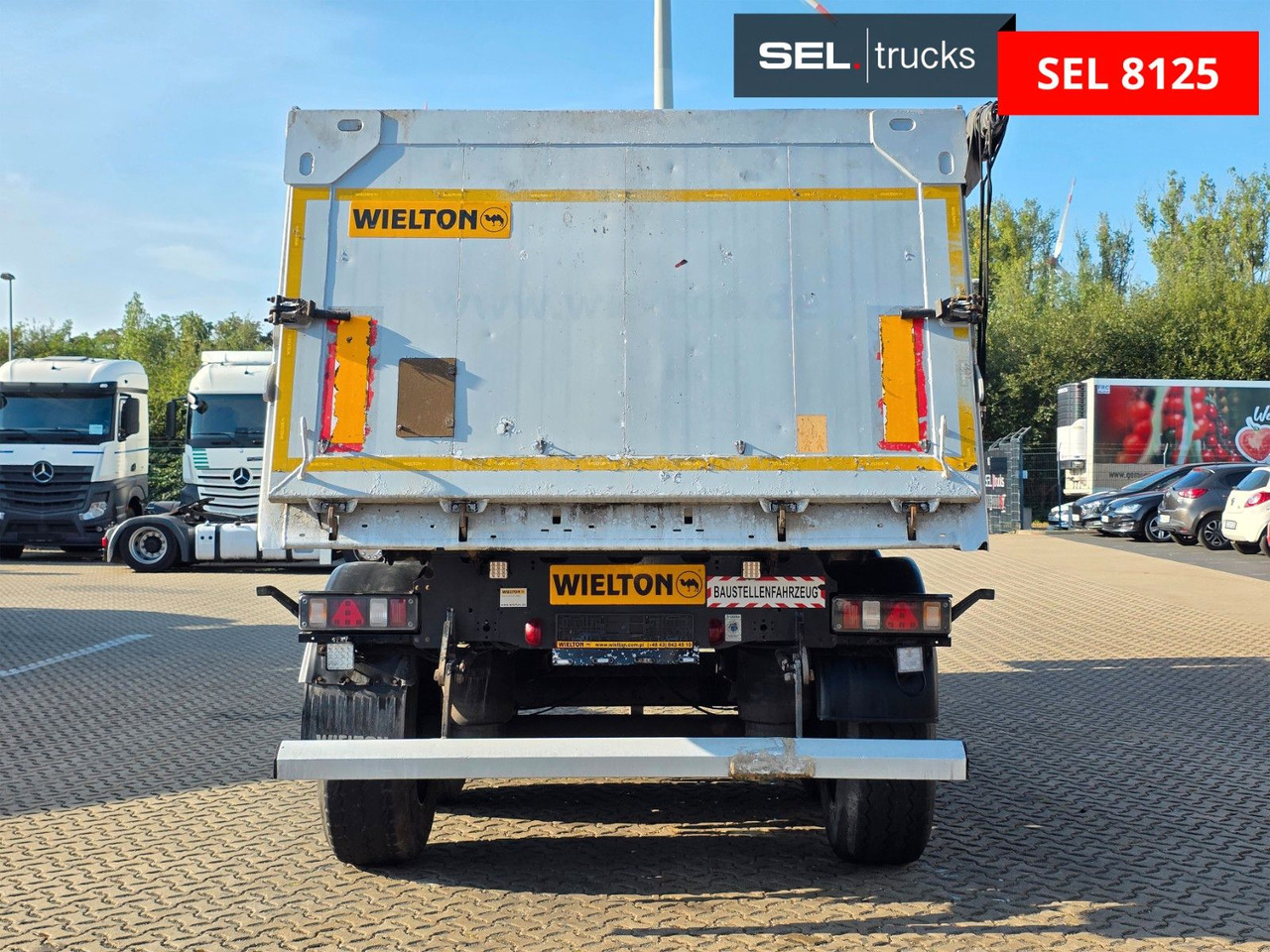 Damperli dorse Wielton NW-3 / Liftachse: fotoğraf 6