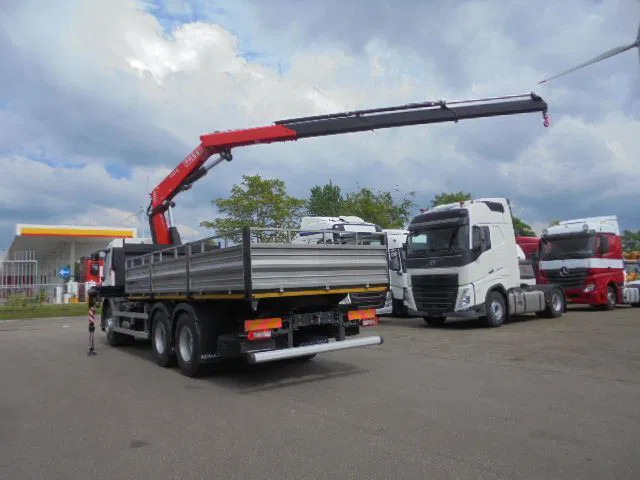 Renault 320 6X4 + FASSI F245 DEMO UNUSED NL TRUCK - Sal/ Açık kasa kamyon, Vinçli kamyon: fotoğraf 5 Renault 320 6X4 + FASSI F245 DEMO UNUSED NL TRUCK - Sal/ Açık kasa kamyon, Vinçli kamyon: fotoğraf 5