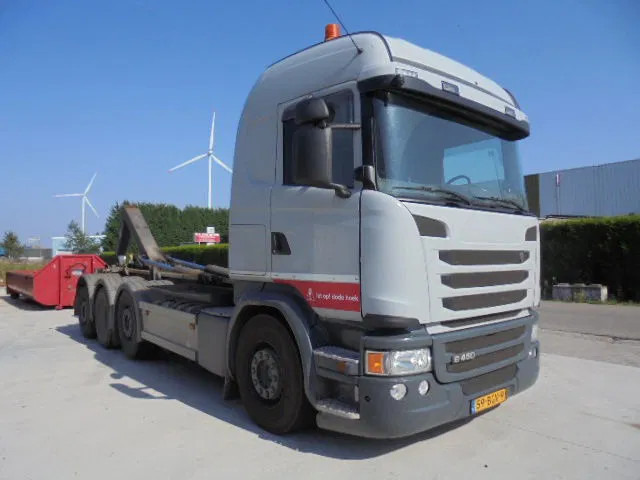 Scania G450 8X2 TRIPLE RETARDER - Kancalı yükleyici kamyon: fotoğraf 4 Scania G450 8X2 TRIPLE RETARDER - Kancalı yükleyici kamyon: fotoğraf 4