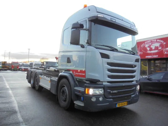 Scania G450 8X2 TRIPLE RETARDER NL KENTEKEN - Kancalı yükleyici kamyon: fotoğraf 3 Scania G450 8X2 TRIPLE RETARDER NL KENTEKEN - Kancalı yükleyici kamyon: fotoğraf 3
