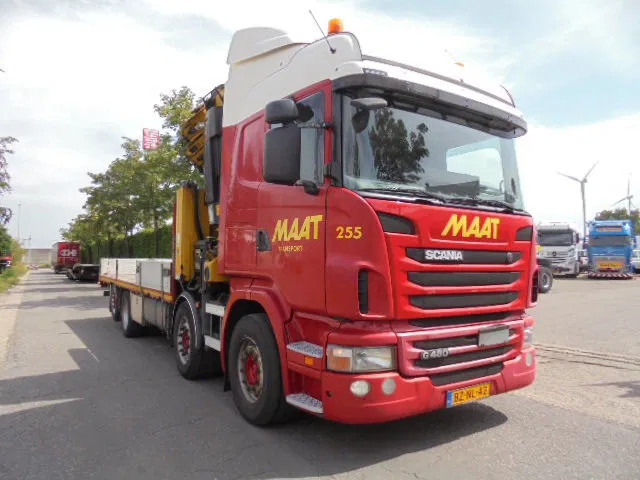 Scania G480 8X2 RETARDER NL TRUCK - Vinçli kamyon: fotoğraf 3 Scania G480 8X2 RETARDER NL TRUCK - Vinçli kamyon: fotoğraf 3