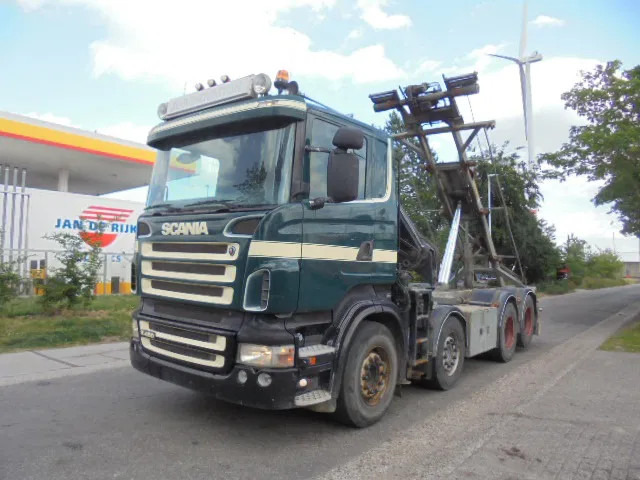 Scania R420 LB 8X2 LIFTAS - Kablo sistemli kamyon, Vinçli kamyon: fotoğraf 2 Scania R420 LB 8X2 LIFTAS - Kablo sistemli kamyon, Vinçli kamyon: fotoğraf 2