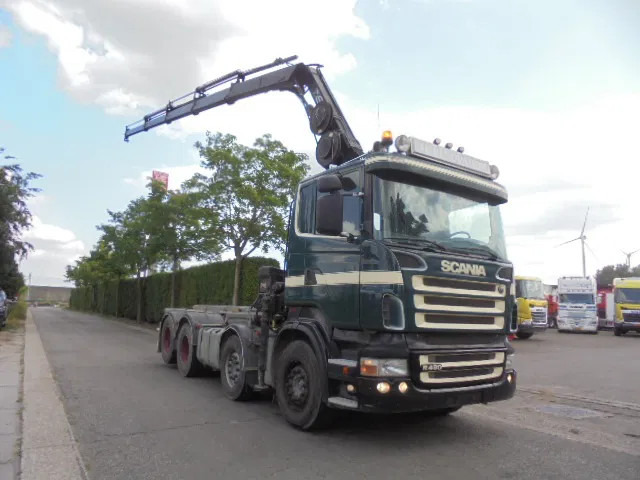 Scania R420 LB 8X2 LIFTAS - Kablo sistemli kamyon, Vinçli kamyon: fotoğraf 3 Scania R420 LB 8X2 LIFTAS - Kablo sistemli kamyon, Vinçli kamyon: fotoğraf 3