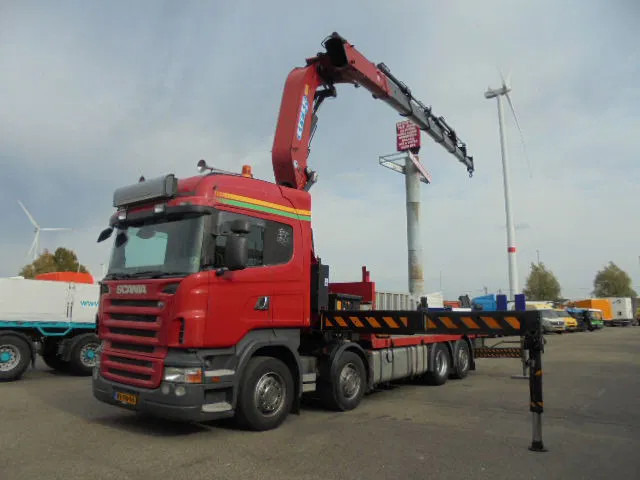 Scania R480 8X2 NL TRUCK - Vinçli kamyon: fotoğraf 1 Scania R480 8X2 NL TRUCK - Vinçli kamyon: fotoğraf 1