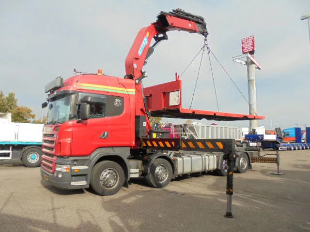 Scania R480 8X2 NL TRUCK - Vinçli kamyon: fotoğraf 5 Scania R480 8X2 NL TRUCK - Vinçli kamyon: fotoğraf 5