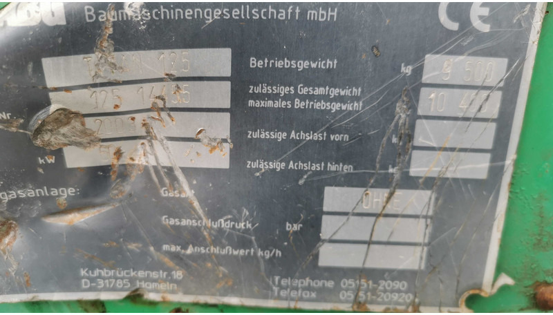 ABG Titan 125 ABG - crawler asphalt paver FULL OR FOR SPARES - Asfalt serici: fotoğraf 2 ABG Titan 125 ABG - crawler asphalt paver FULL OR FOR SPARES - Asfalt serici: fotoğraf 2