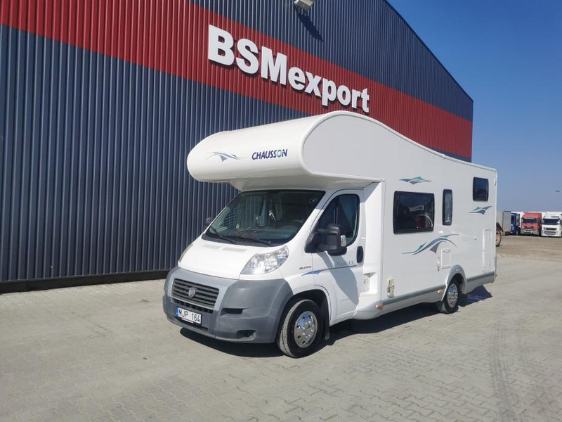 Fiat Chausson Flash 13 - Alkovenli karavan: fotoğraf 1 Fiat Chausson Flash 13 - Alkovenli karavan: fotoğraf 1
