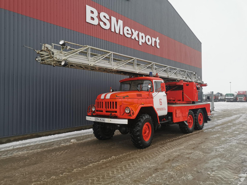 ZIL 131 ladder - İtfaiye aracı: fotoğraf 1 ZIL 131 ladder - İtfaiye aracı: fotoğraf 1