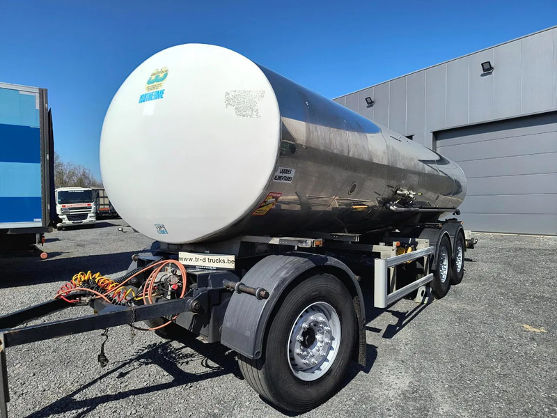 MAISONNEUVE INSULATED INOX TANK 17500L - Tanker römork: fotoğraf 1 MAISONNEUVE INSULATED INOX TANK 17500L - Tanker römork: fotoğraf 1