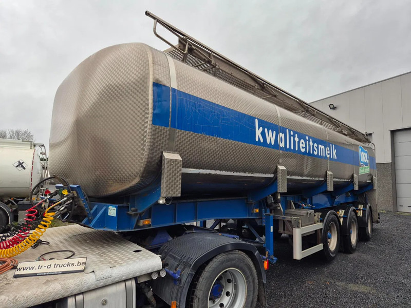 Mafa 30 000L INSULATED INOX TANK - 3 COMP - PUMP - Tanker dorse: fotoğraf 1 Mafa 30 000L INSULATED INOX TANK - 3 COMP - PUMP - Tanker dorse: fotoğraf 1